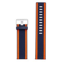 Fitbit Woven band Fitbit Versa / Versa 2 / Versa Lite - Maat L - Navy / Orange