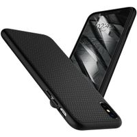 Spigen Liquid Air™ Backcover Apple iPhone X / Xs - Zwart