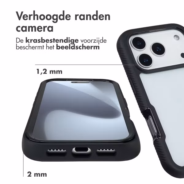 imoshion 360° Full Protective Case Apple iPhone 17 Pro - Zwart