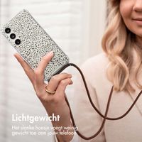imoshion Design hoesje met koord Samsung Galaxy S23 - Desert Dots