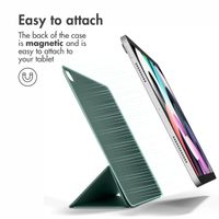 imoshion Magnetic Book Case Apple iPad 11 (2025) 11 inch A16 / iPad 10 (2022) 10.9 inch - Dark Green