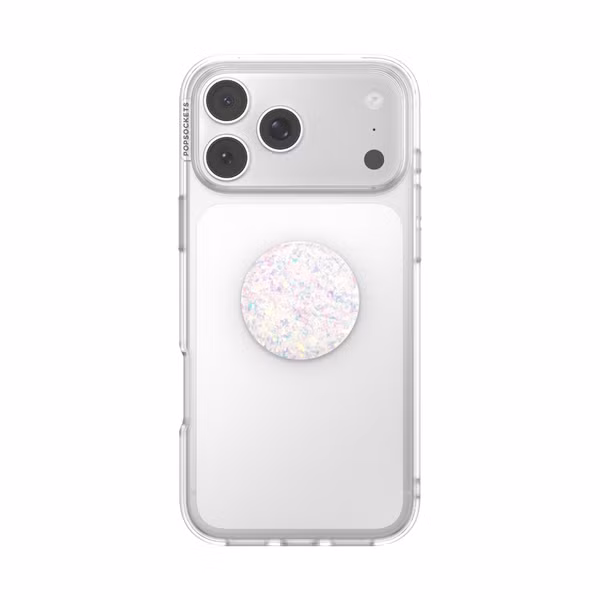 PopSockets PopTop - Iridescent Confetti White
