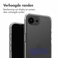 Clear Backcover Apple iPhone 16e - De Merino's