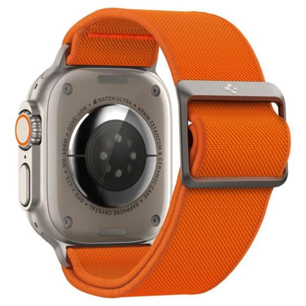 Spigen Lite Fit band Ultra Apple Watch Series 1 t/m 10 / SE / Ultra (2) (44/45/46/49 mm) - Oranje