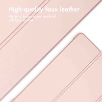 imoshion Trifold Hard Case Book Cover Apple iPad Air 11 inch (2026) M4 / (2025) M3 / (2024) M2 / Air 5 (2022) / Air 4 (2020) - Pink