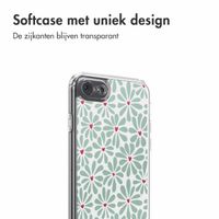 imoshion Design hoesje Apple iPhone SE (2022 / 2020) / 8 / 7 - Bloom Love Sage Green
