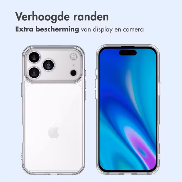 imoshion Protective Backcover Apple iPhone 17 Pro - Transparant