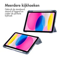 imoshion Trifold Hardcase Bookcase Apple iPad 11 (2025) 11 inch A16 / iPad 10 (2022) 10.9 inch - Paars