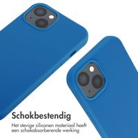 imoshion Siliconen hoesje met koord Apple iPhone 13 - Blauw