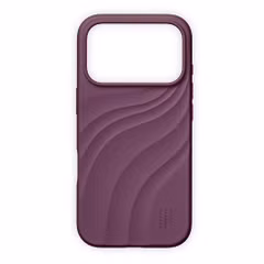 iDeal of Sweden Soft Swirl Silicone MagSafe Case Apple iPhone 17 Pro Max - Velvet Plum