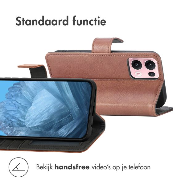 imoshion Luxe Bookcase Oppo Reno 13 Pro - Bruin