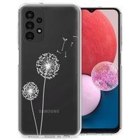 imoshion Design hoesje Samsung Galaxy A13 (4G) - Paardenbloem - Wit