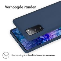 imoshion Color Backcover Samsung Galaxy S20 FE - Donkerblauw