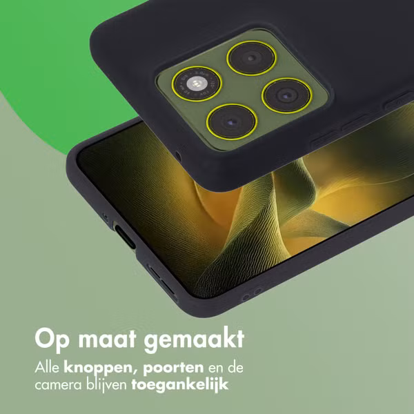 imoshion Color Backcover Motorola Edge 70 - Zwart