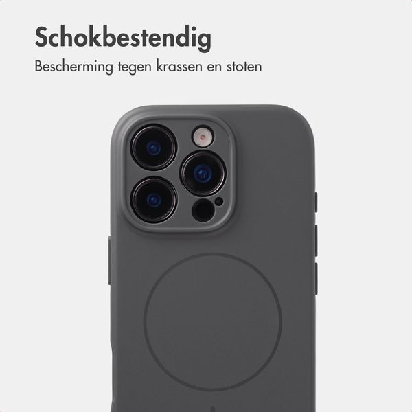 Accezz Grip Backcover met MagSafe Apple iPhone 16 Pro - Grijs
