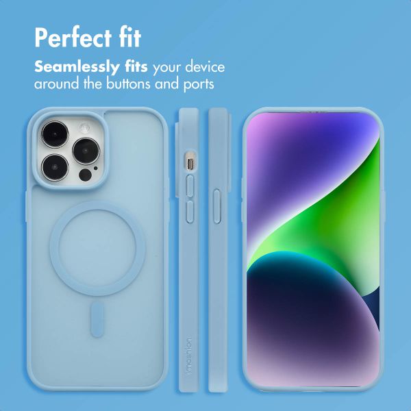 imoshion Colour Guard Back Cover with MagSafe Apple iPhone 14 Pro Max - Light blue
