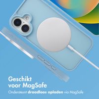 imoshion Color Guard Backcover met MagSafe iPhone 16 - Lichtblauw