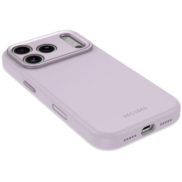 Decoded Silicone Backcover MagSafe Apple iPhone 18 Pro / 17 Pro - Lavender