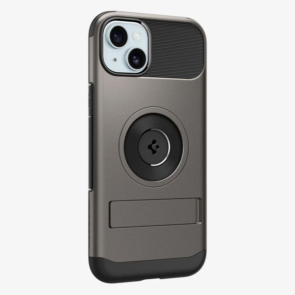 Spigen Slim Armor Backcover MagSafe Apple iPhone 15 / 14 / 13 - Gunmetal