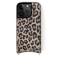 Dutchies Backcover met pashouder Apple iPhone 15 Pro - Leo