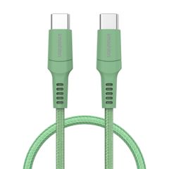 imoshion Braided USB-C naar USB-C kabel - 1 meter - Groen