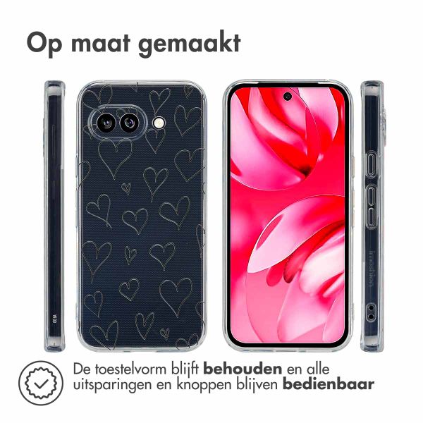 imoshion Design hoesje Google Pixel 9A - Hearts