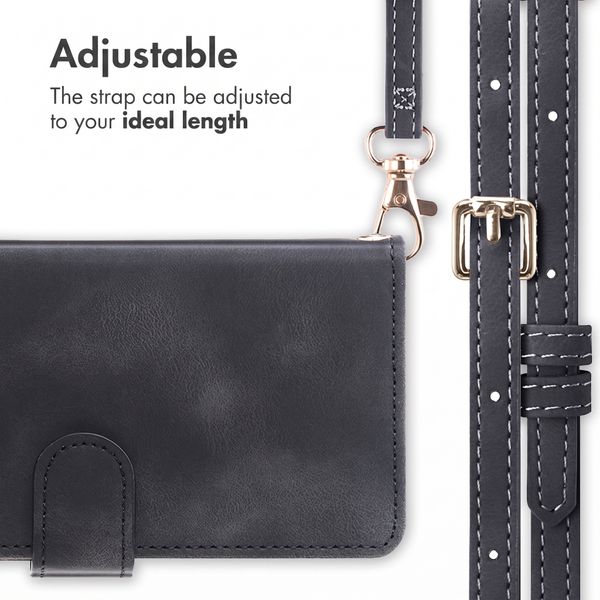 imoshion Bookcase with Strap Samsung Galaxy S26 FE - Black