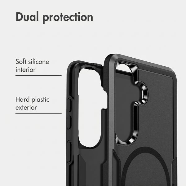 imoshion Backcover with MagSafe Samsung Galaxy S25 / S24 - Black