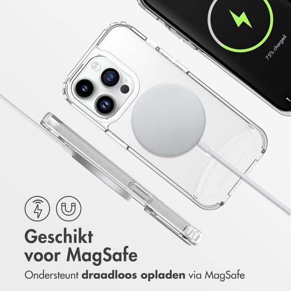 imoshion MagSafe Backcover met afneembaar koord iPhone 14 Pro - Transparant