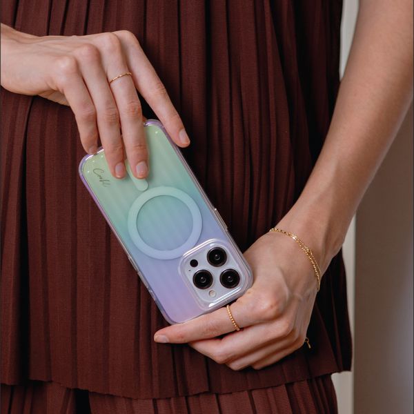 Coehl Linear Magsafe Backcover Apple iPhone 15 Pro - Iridescent