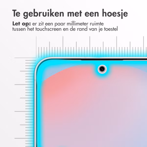 Accezz Gehard Glas Screenprotector 2-pack Samsung Galaxy S25 FE