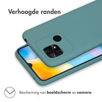 imoshion Color Backcover Xiaomi Redmi 10C - Donkergroen