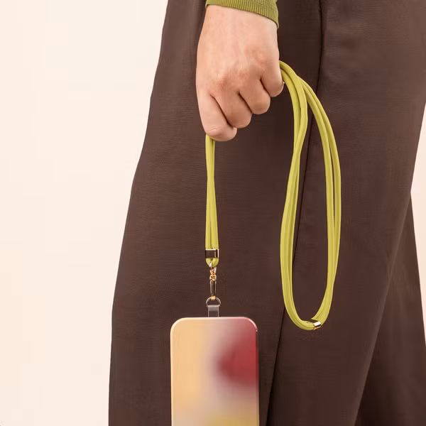 Selencia Universeel telefoonkoord - Olive Dust