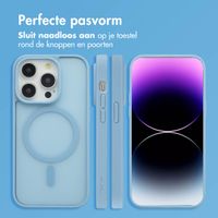 imoshion Color Guard Backcover met MagSafe Apple iPhone 14 Pro - Lichtblauw