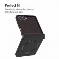 Accezz Colour Back Cover with MagSafe and Ring Stand Samsung Galaxy Z Flip 8 - Black