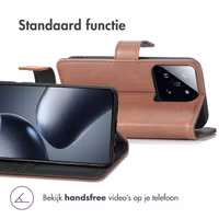 imoshion Luxe Bookcase Xiaomi 14T Pro - Bruin