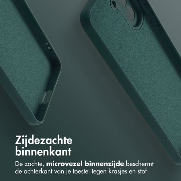 imoshion Color Backcover met MagSafe Samsung Galaxy A57 (5G) - Donkergroen