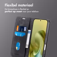 imoshion Slim Bookcase Motorola Moto G86 - Zwart