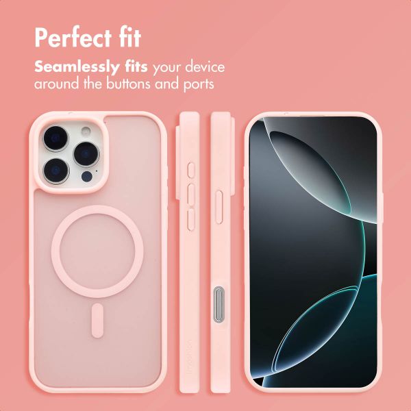 imoshion Colour Guard Back Cover with MagSafe Apple iPhone 16 Pro - Light Pink