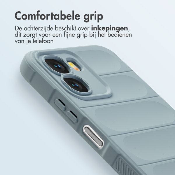 imoshion EasyGrip Backcover Oppo A6x (4G/5G) - Lichtblauw