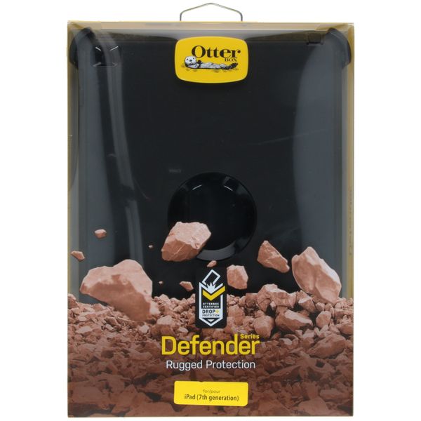 OtterBox Defender Rugged Backcover Apple iPad 9 (2021) 10.2 inch / iPad 8 (2020) 10.2 inch / iPad 7 (2019) 10.2 inch - Zwart