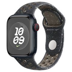 Apple Nike Sport Band Apple Watch Series 1 t/m 9 / SE (38/40/41 mm) | Series 10 / 11 (42 mm) - Maat M/L - Midnight Sky