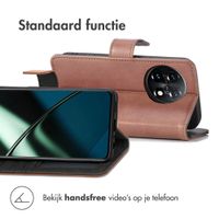 imoshion Luxe Bookcase OnePlus 11 - Bruin