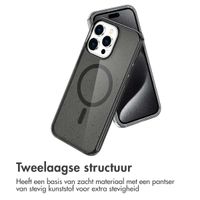 imoshion Sparkle Backcover met MagSafe Apple iPhone 15 Pro - Glitter Zwart