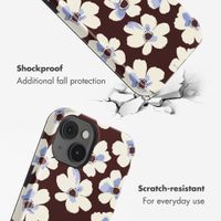 Selencia Vivid Back Cover with MagSafe Apple iPhone 14 - Choco Flower Pop