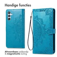 imoshion Mandala Bookcase Samsung Galaxy A34 (5G) - Turquoise