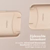 imoshion Color Backcover met afneembaar koord MagSafe Apple iPhone 16 Pro - Nude