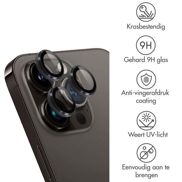 imoshion 2 Pack Camera lens protector Apple iPhone 14 Pro / 14 Pro Max - Grijs