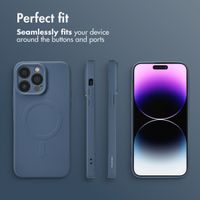 imoshion Colour Back Cover with MagSafe Apple iPhone 14 Pro Max - Dark Blue