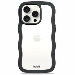 Holdit Wavy Case Apple iPhone 14 Pro - Black / Transparent
